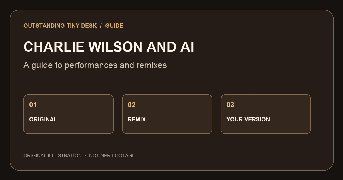Charlie Wilson Tiny Desk AI guide: original performance and remix